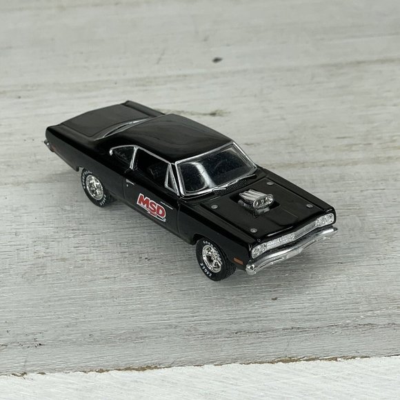 M2 Machines Black 1969 Plymouth Road Runner MSD Diecast 1/64 - Picture 2 of 6
